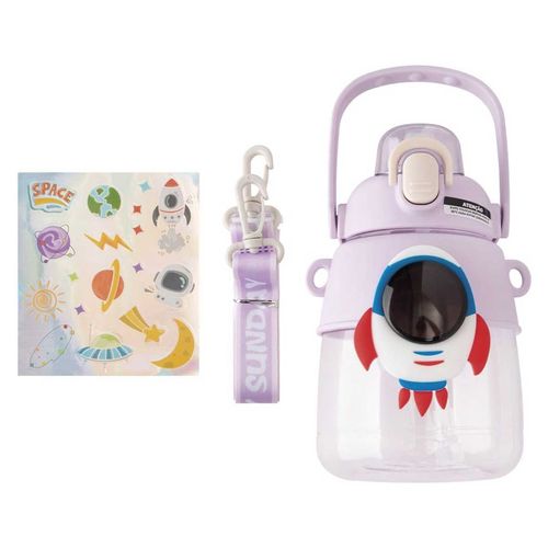 Garrafa Astronauta C/ Alça 1100ml em Plástico Weeze