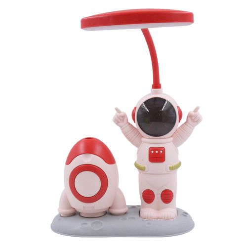 Luminária de Mesa Astronauta 21x13x7cm em Plástico Interponte