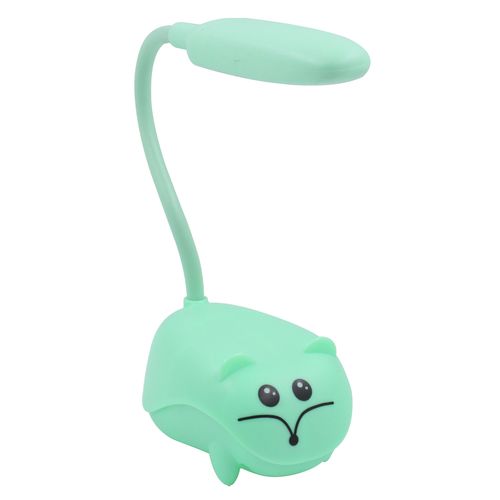 Luminária de Mesa Infantil Bichinhos 16,5x8cm em Plástico Interponte