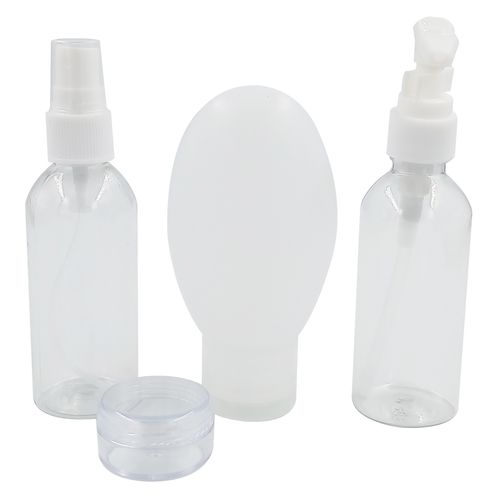 Kit Viagem 4 Peças em Plástico Rio de Ouro