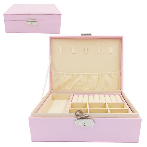 Porta Joia C/ Chave 23x17cm em MDF Imporiente