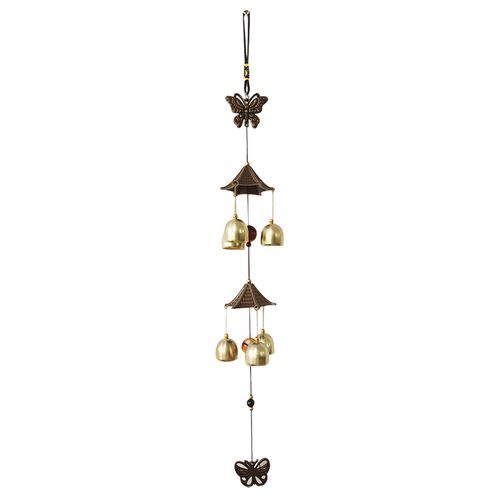 Sino dos  Ventos Decorativo 62cm em Metal Livon