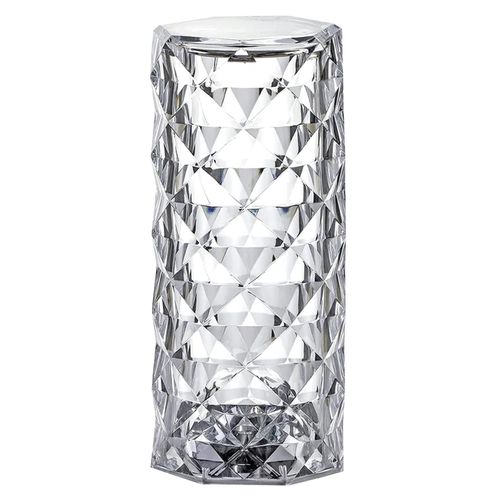 Luminária Cristal Decorativa 21x8cm em Plástico Charti