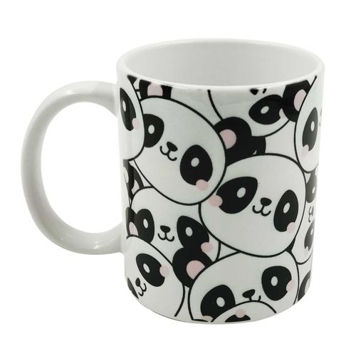 Caneca Panda 330ml em Cerâmica Sude Presentes