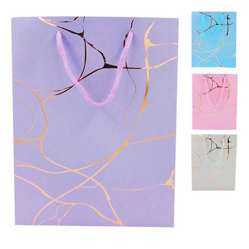 Sacola P/ Presente 42x31x12cm em Papel Amigold