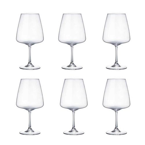 Jogo de Taças Corvus 6 Peças 450ml em Cristal Etilux