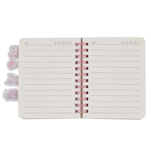 Caderno de Anotação Peach Tea 11x9cm em Papel Michael Judi