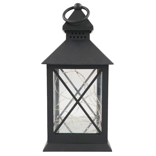 Lanterna C/ Fio LED 11x25cm em Plástico Brascontinental