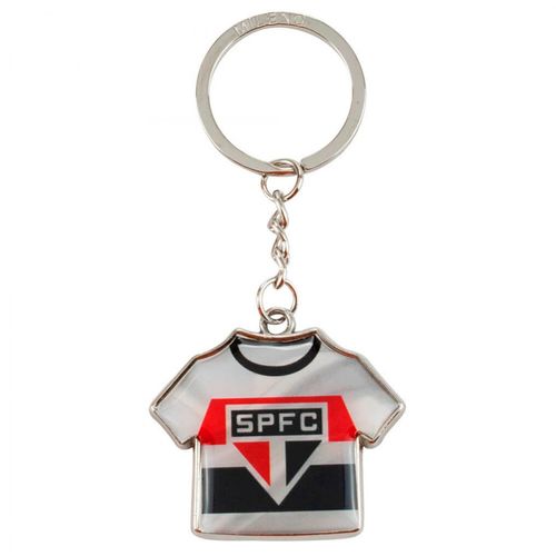 Chaveiro Camisa São Paulo FC 9,5cm em Metal Mileno