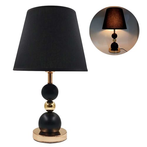 Abajur Esferas Decorativo 42,5cm em Metal Alfacell