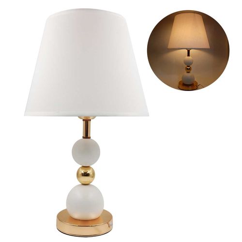 Abajur Esferas Decorativo 42,5cm em Metal Alfacell