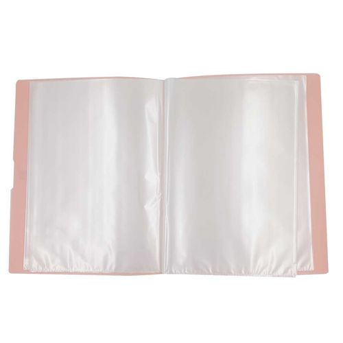 Pasta Catálago Color C/ 40 Envelopes em Plástico Interponte