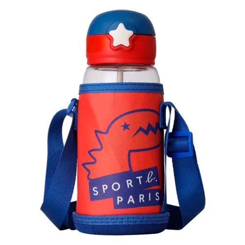 Garrafa Infantil C/ Canudo 700ml em Plástico Interponte