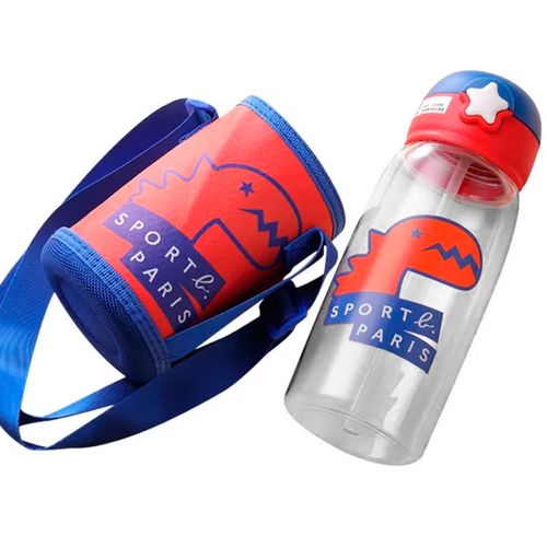 Garrafa Infantil C/ Canudo 700ml em Plástico Interponte