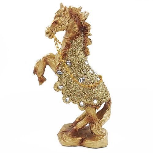 Cavalo Decorativo 18x12cm em Resina Youbai