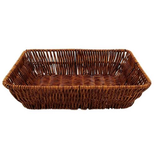 Cesta Trançada 26x20cm em Plástico Livon