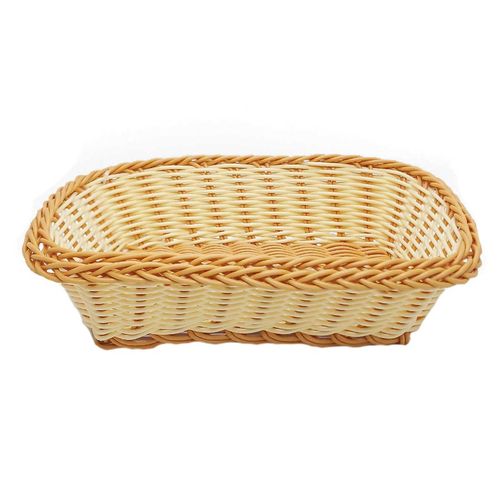 Cesta Trançada 24x17cm em Plástico Livon