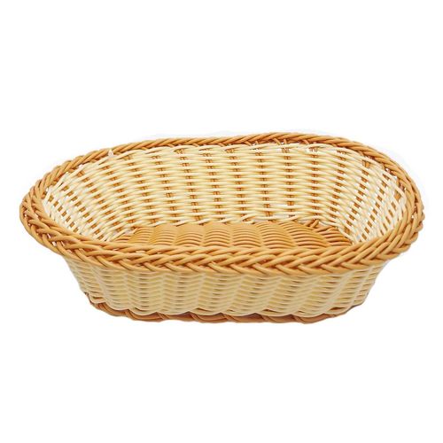 Cesta Trançada 24x17cm em Plástico Livon