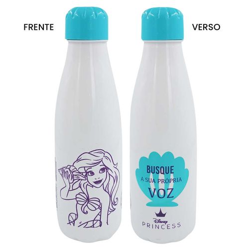 Garrafa Princesas 600ml em Plástico Plasduran