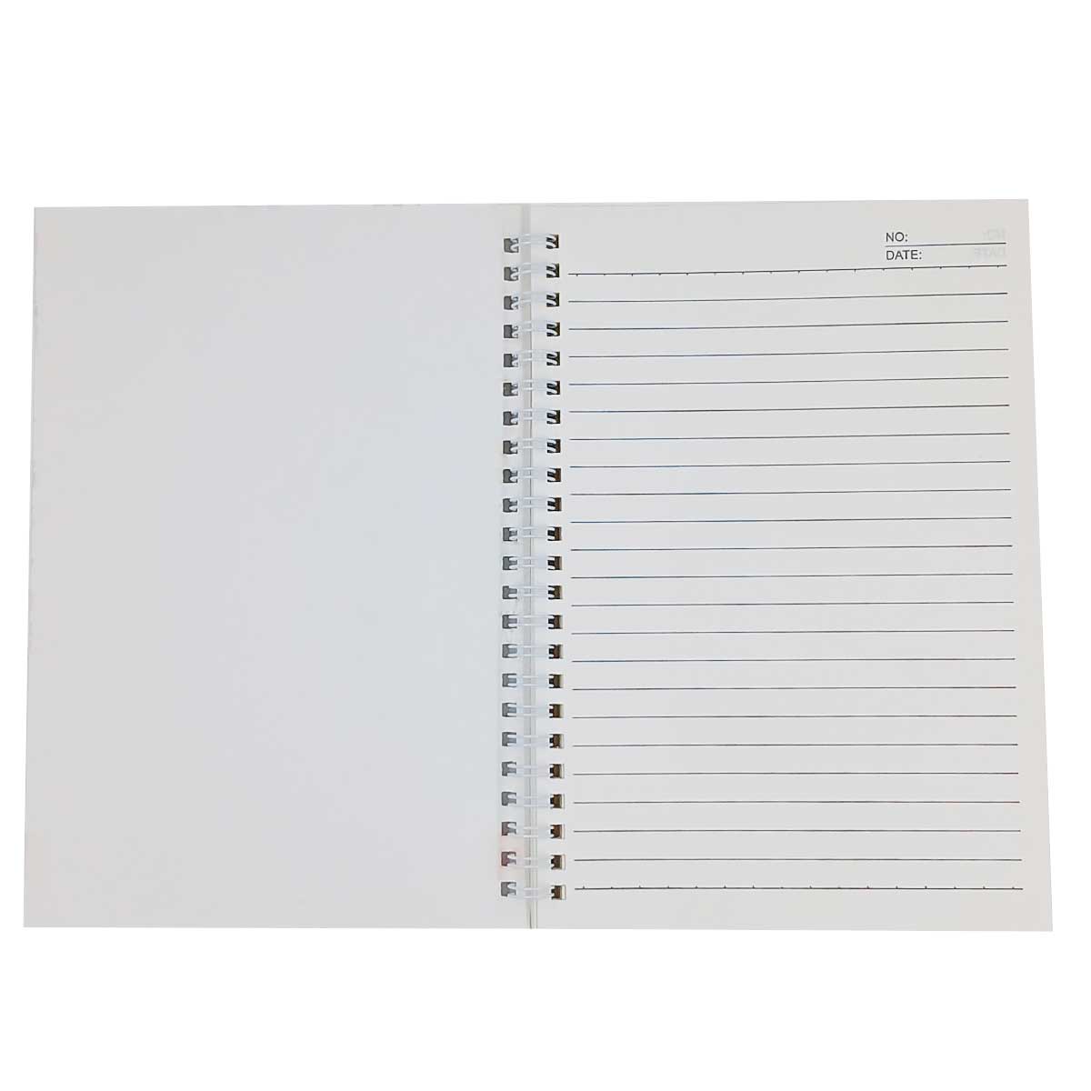 Caderno De Anotação Flores 21x145cm Em Papel Interponte 5890