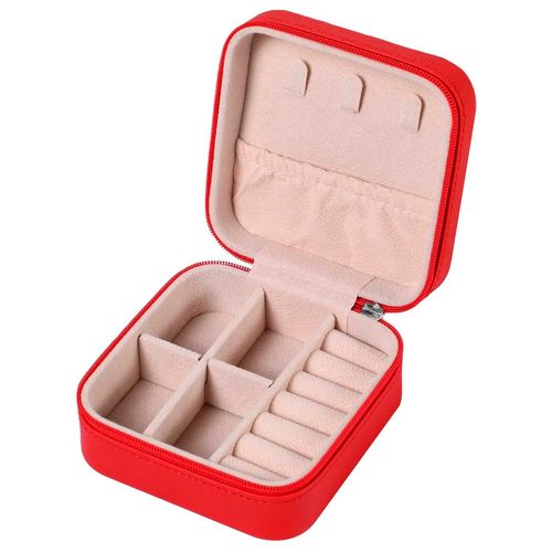 Porta Joias Quadrado 9,5x9,5cm em PVC Interponte