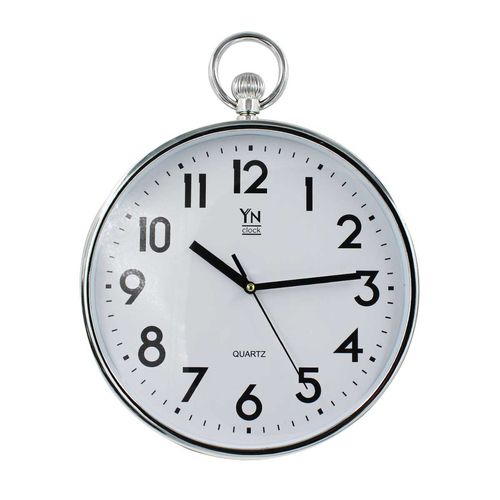 Relógio de Parede Decorativo 25cm em Plástico Imporiente