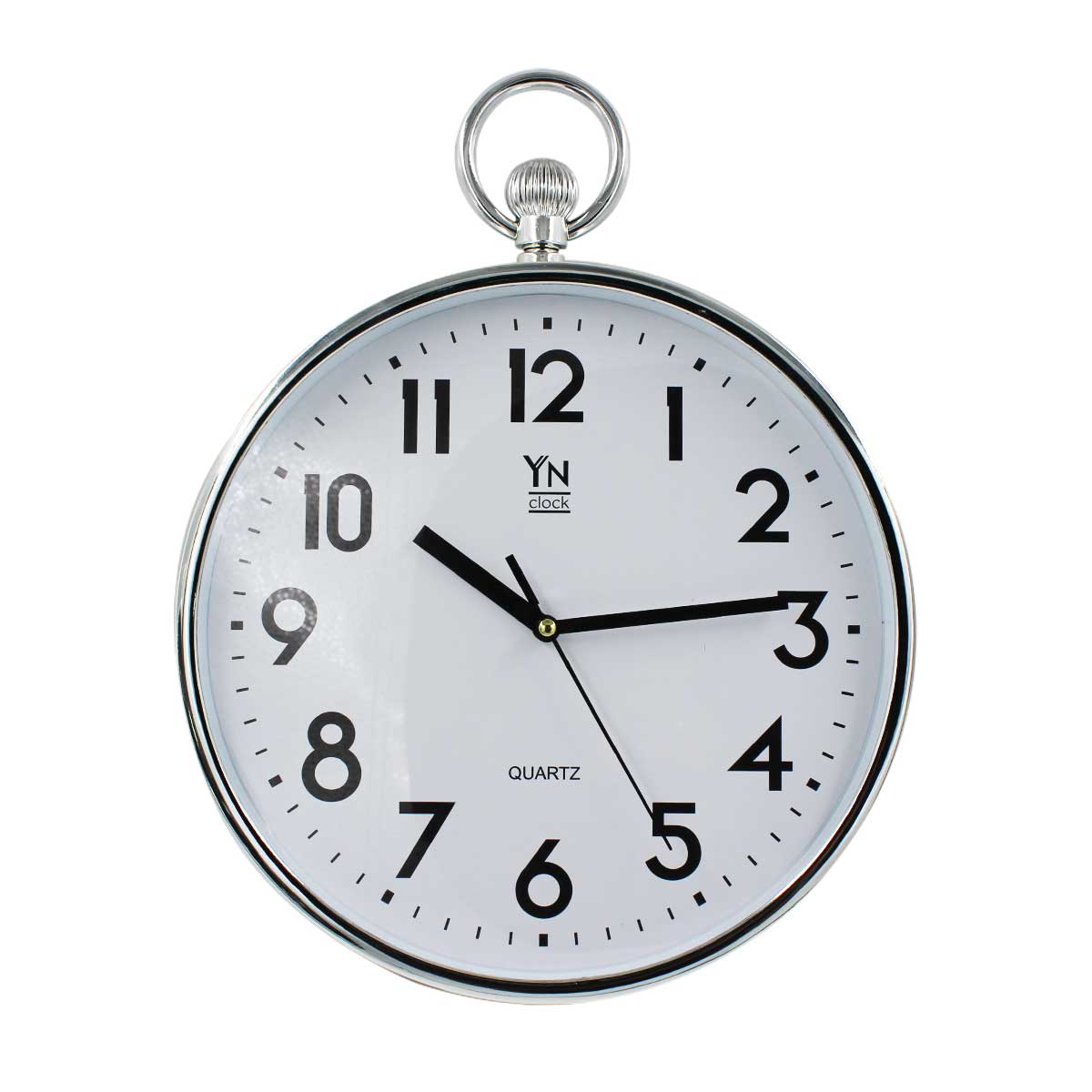 Relógio de Parede Decorativo 25cm em Plástico Imporiente