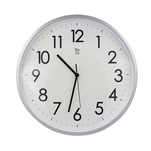 Relógio de Parede Redondo 38cm em Plástico Imporiente