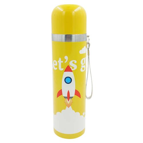 Garrafa Térmica C/ Alça 440ml em Aço Inox Moment