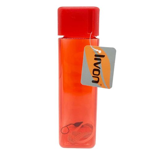 Garrafa Quadrada C/ Alça 450ml Em Plástico Livon