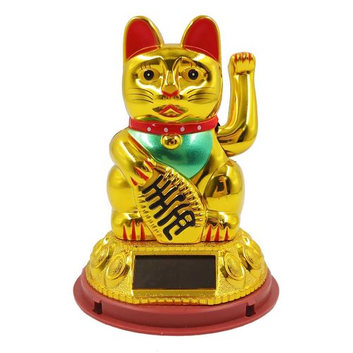 Gato Da Sorte 12cm em Plástico Youbai