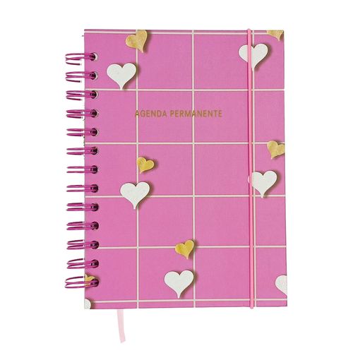 Agenda Permanente 20x14,5cm 322 Folhas FWB
