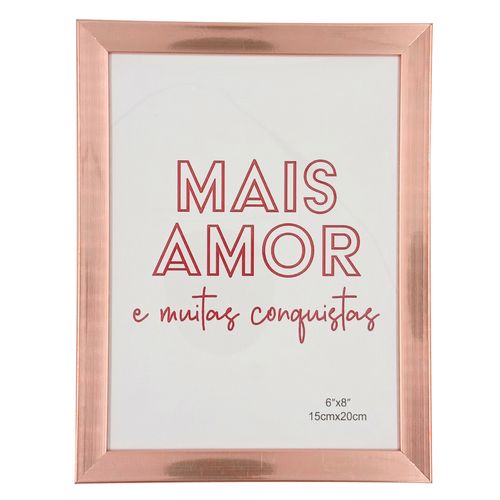 Porta Retrato Decorativo 15x20cm Em Plástico Livon