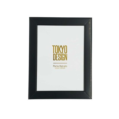 Porta Retrato Moscovo Decorativo 10x15cm em Aço Inox Tokyo Design