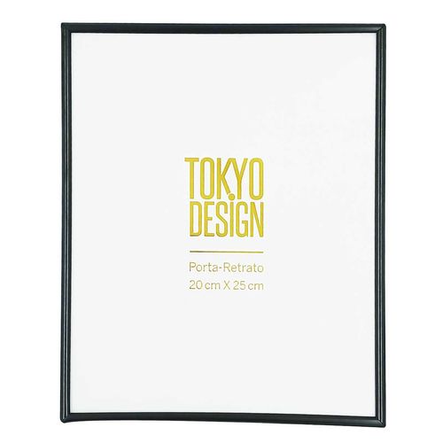 Porta Retrato Decorativo 20x25cm em Metal Tokyo Design