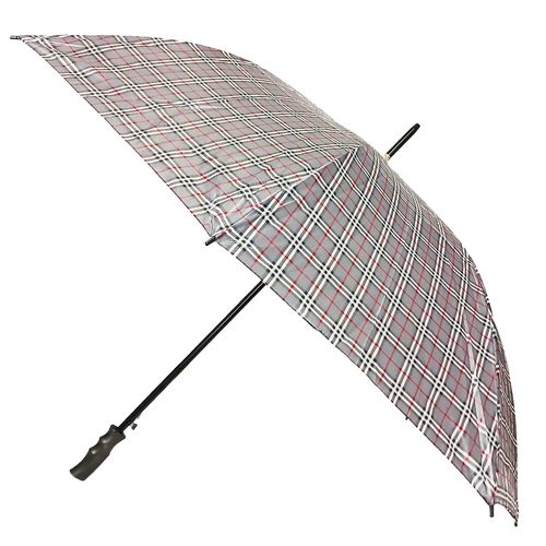 Guarda Chuva Xadrez Longo 8 Varetas em Poliéster e Metal Livon