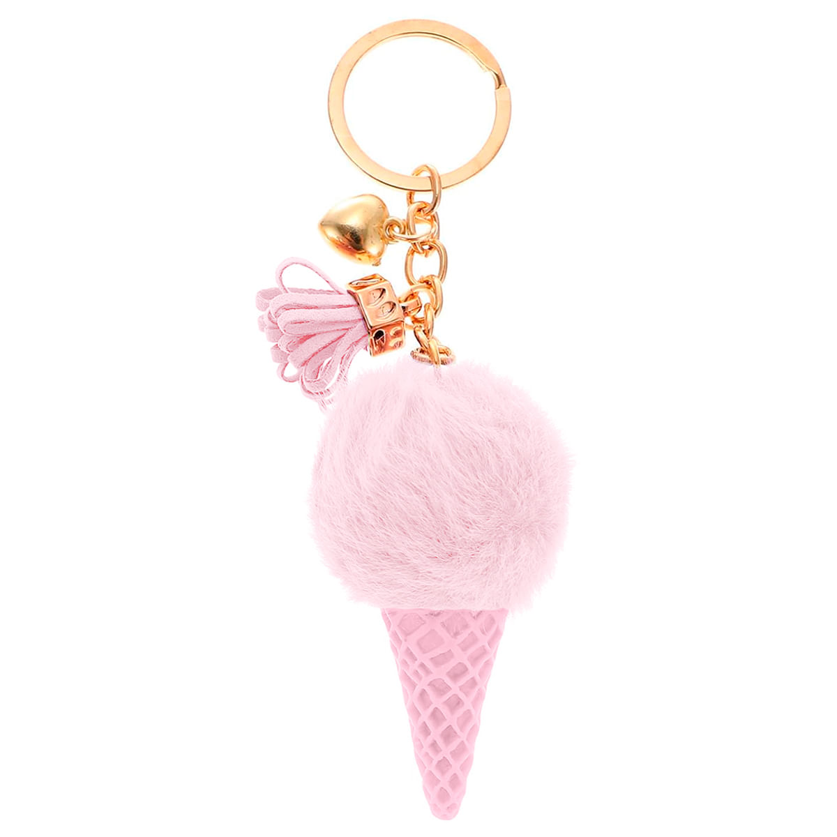Chaveiro Sorvete Pompom 12cm em Metal Michael Judi