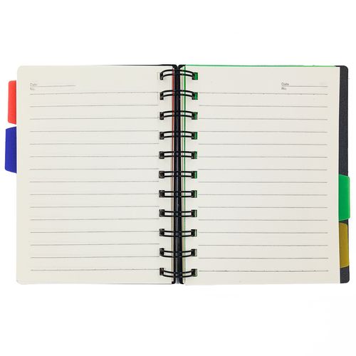 Caderno de Anotação C/ Divisórias 14,5x11,5cm em Papel Michael Judi
