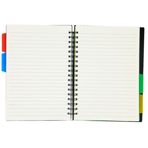 Caderno de Anotação C/ Divisória 25,5x18,5cm em Papel Michael Judi