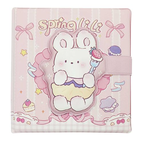 Caderno de Anotação Spring Lili 13x13cm em Papel Michael Judi