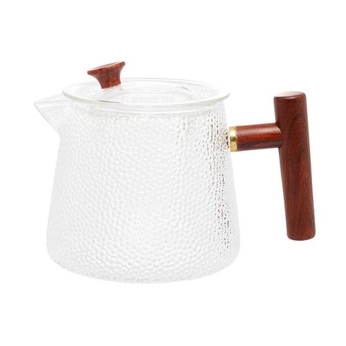 Chaleira Martelada C/ Infusor 750ml em Vidro Wolff