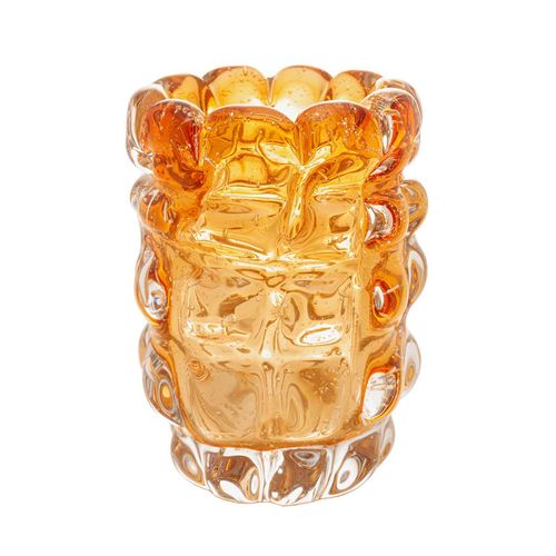 Vaso Italy Decorativo 15x10cm em Vidro Lyor
