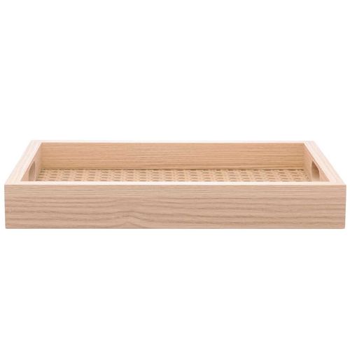 Bandeja Retangular C/ Treliça 30x20cm em MDF Lyor