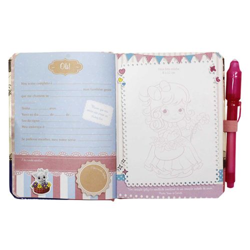Diário Meus Segredinhos Estrela Guia 15,5x11,5cm em Papel Todo Livro