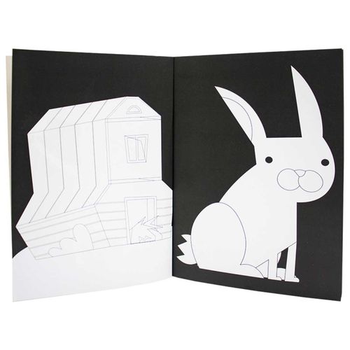 Livro P/ Colorir Neon Fazenda 27,5x20cm em Papel Todo Livro