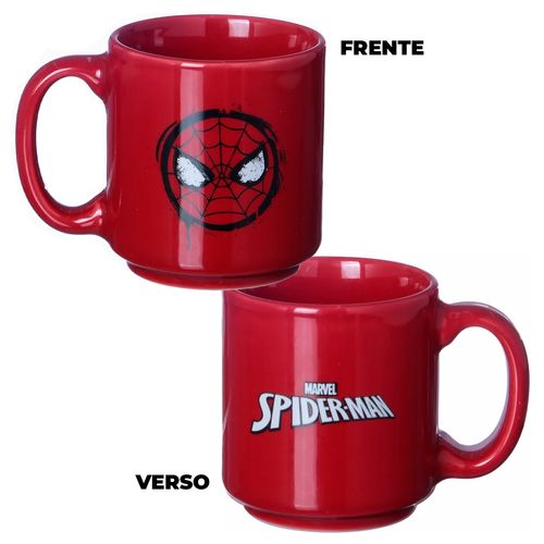 Mini Caneca Spider Man 100ml Em Cerâmica Zona Criativa