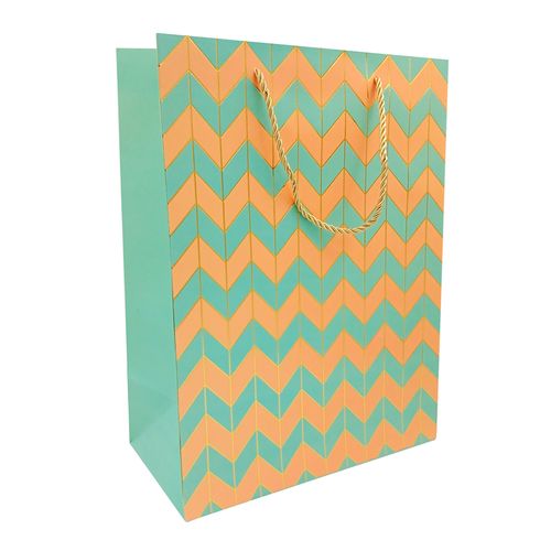 Sacola P/ Presente 24x31cm Em Papel Tokyo Design