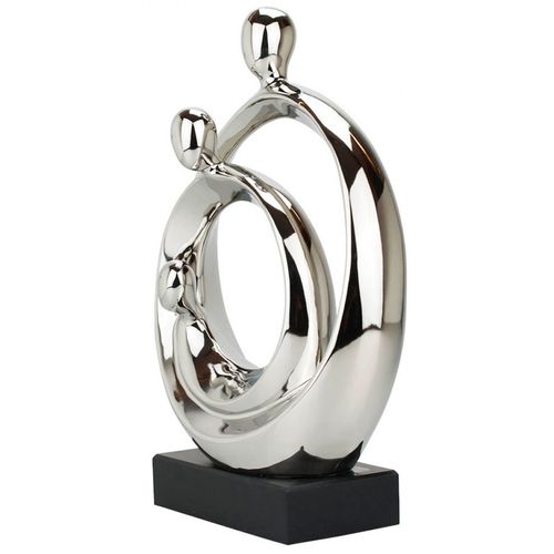 Casal Decorativo 35,5cm em Cerâmica Taimes