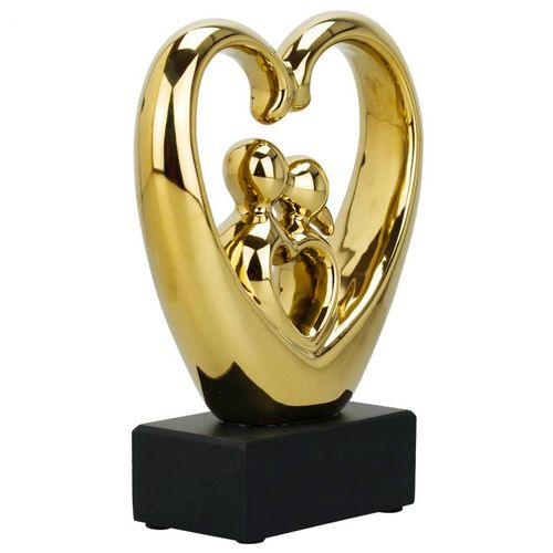 Casal Decorativo 19x14,5cm em Cerâmica Taimes