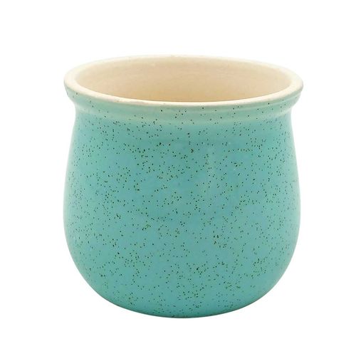 Vaso Decorativo 7x7,5cm em Cerâmica Livon